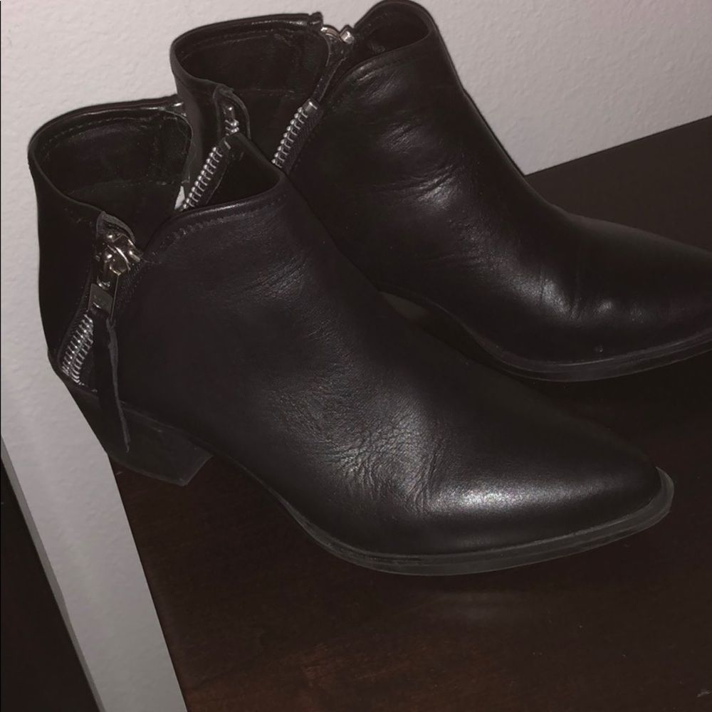Black Steven booties